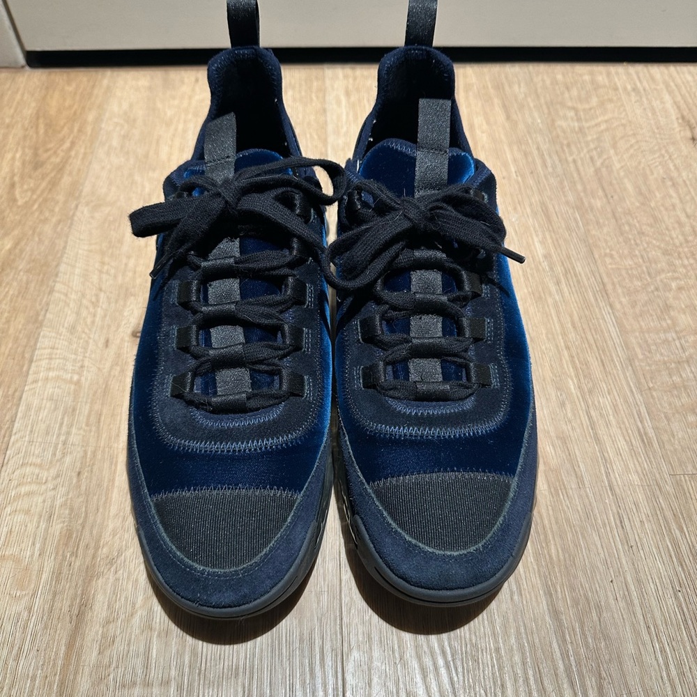 CHANEL Velvet Calfskin Grosgrain Sneaker